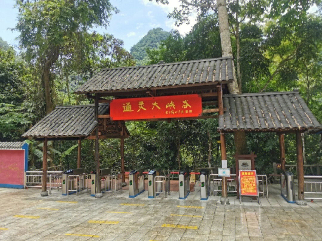 通灵大峡谷风景区门票图片