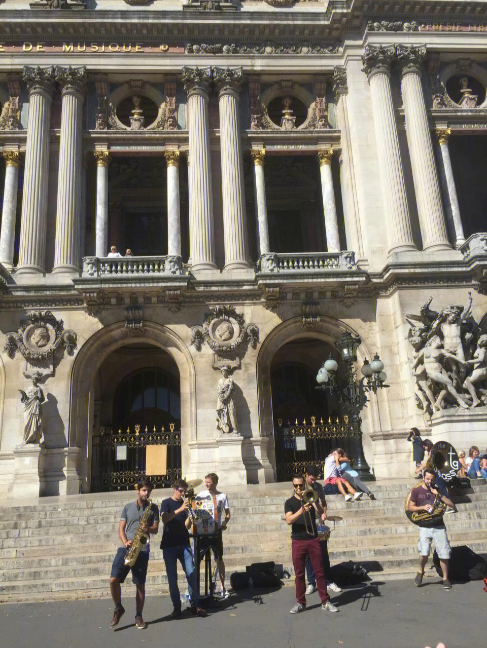巴黎歌剧院立面图图片