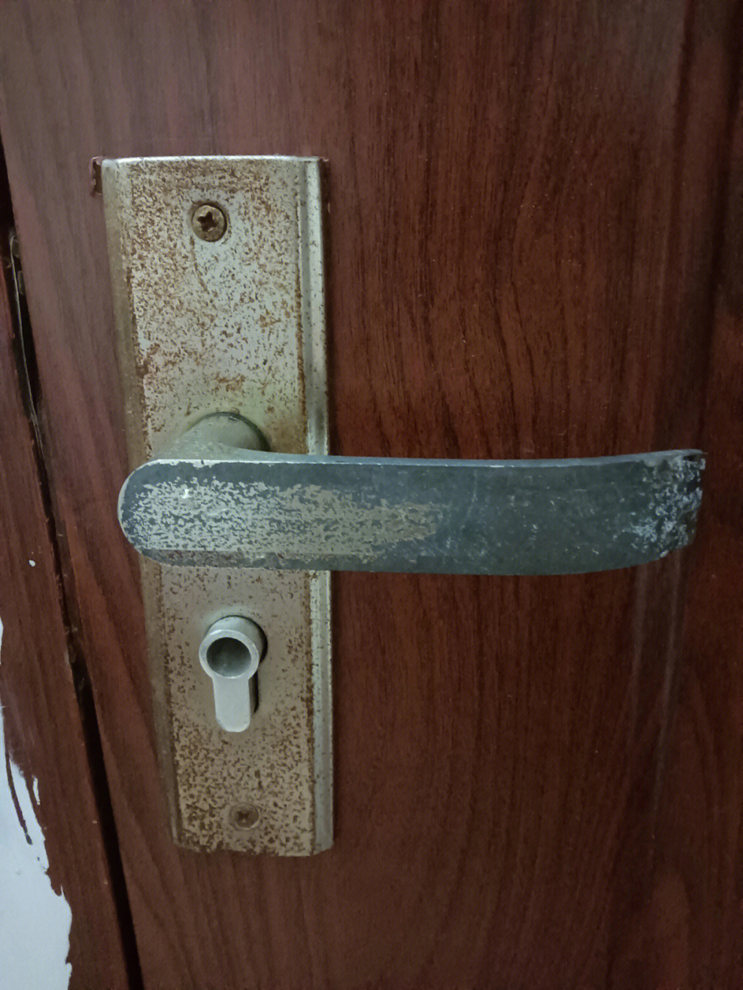 老式房门锁怎么拆图解图片