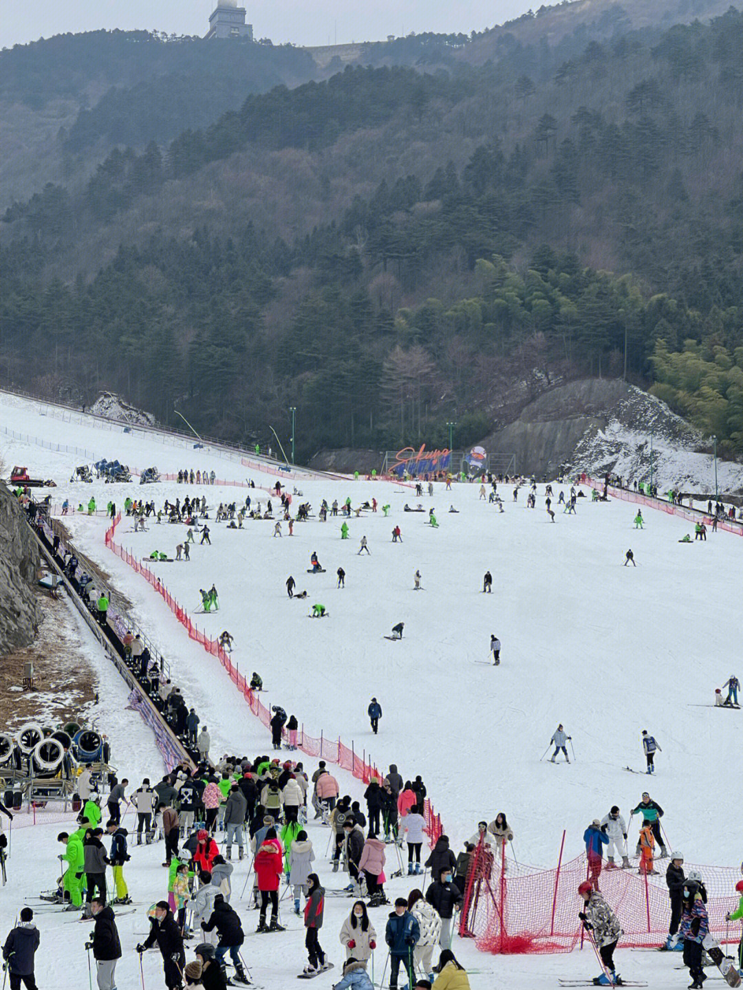 安徽肥东滑雪场图片