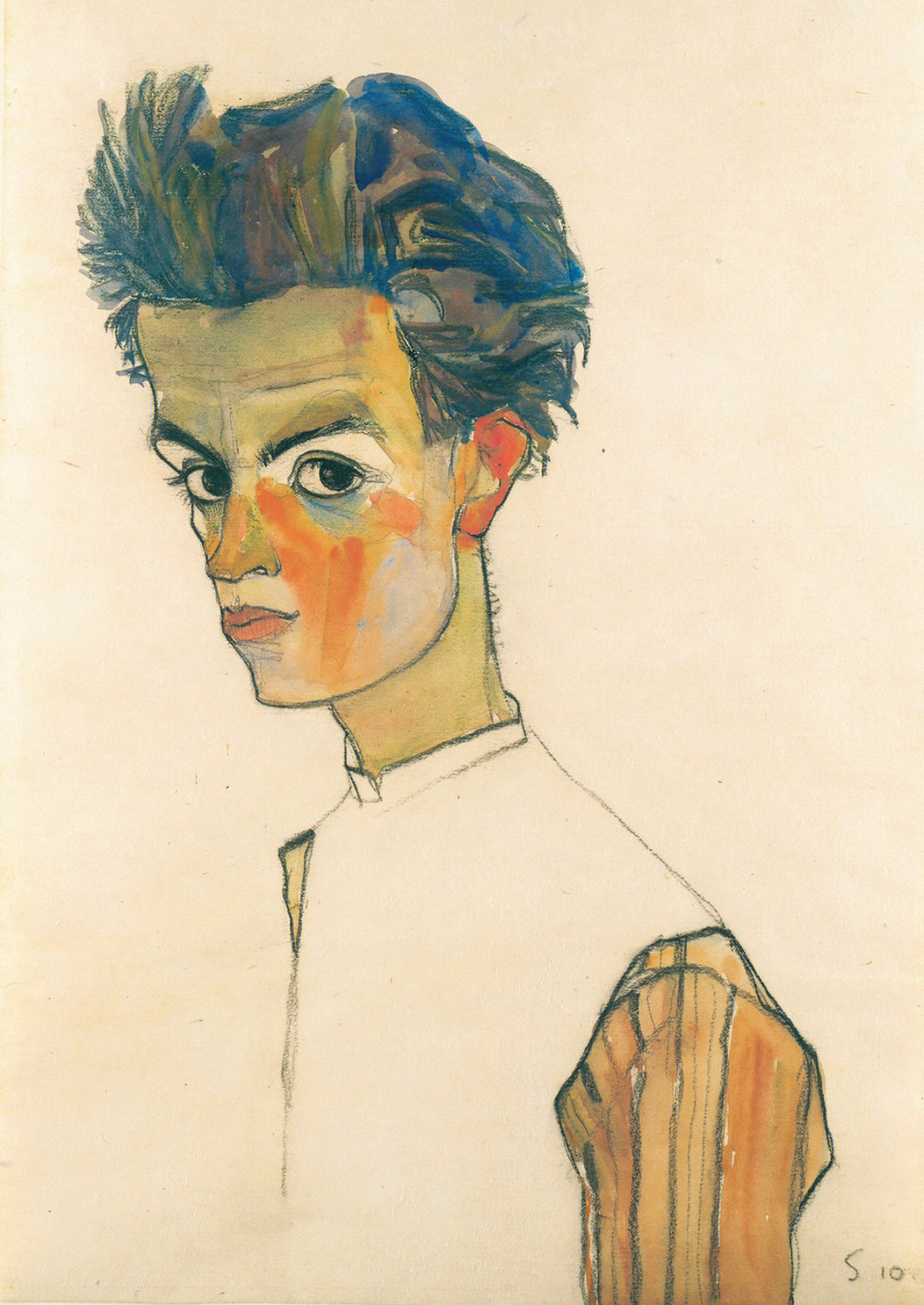 埃贡·席勒(egon schiele)是奥地利画家.