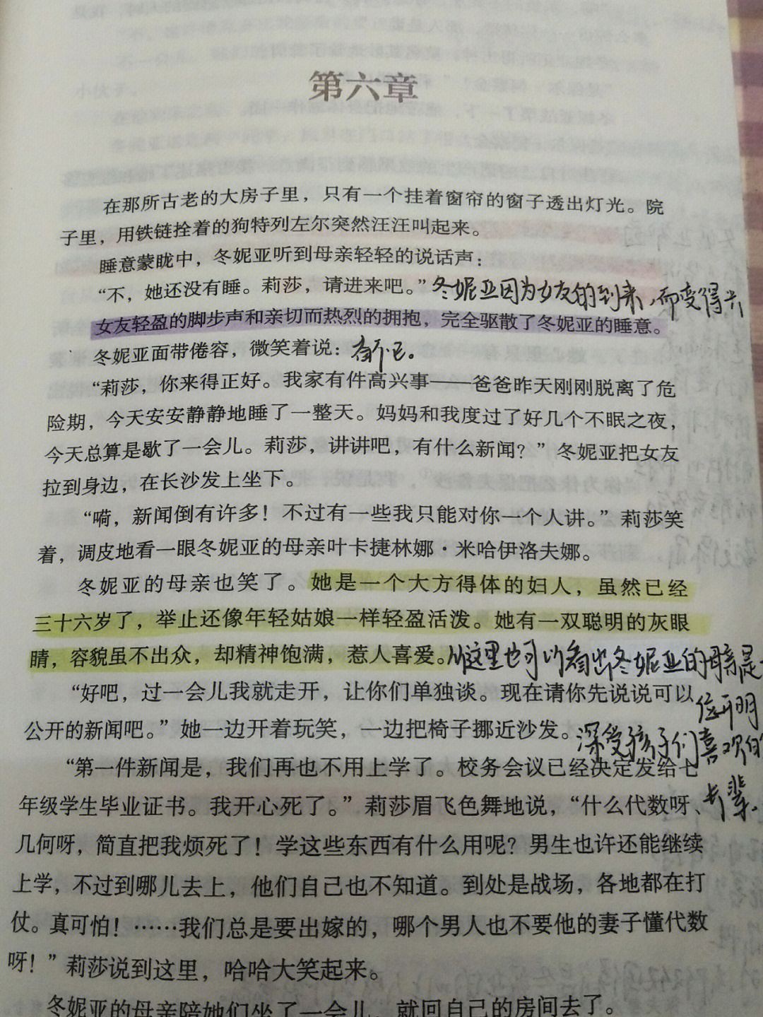 钢铁是怎样炼成的第六章1