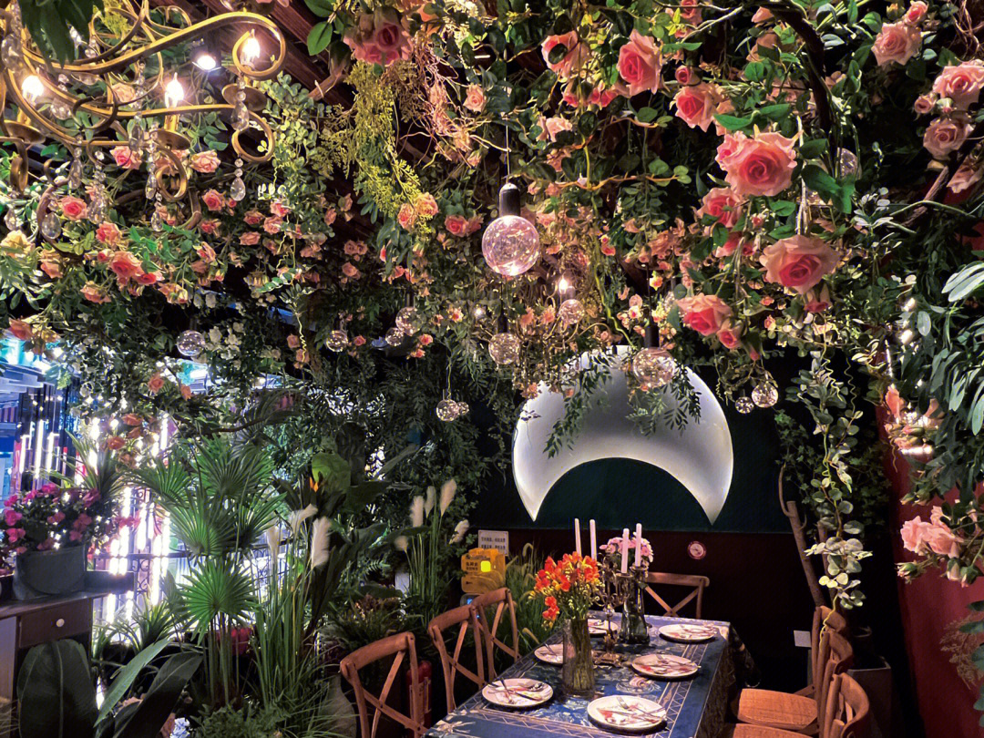 杭州探店最浪漫约会花园餐厅