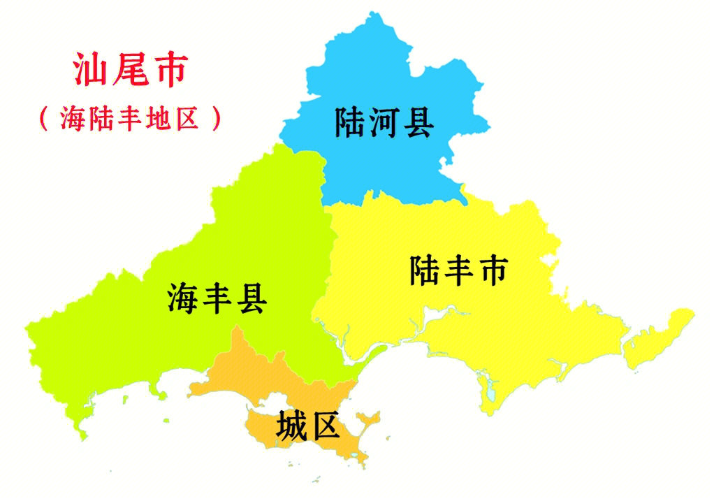 广东陆丰位置地图图片