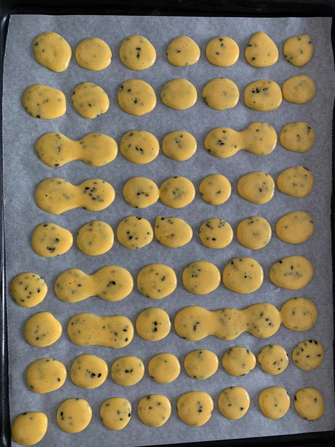 家庭自制蛋黄饼干图片