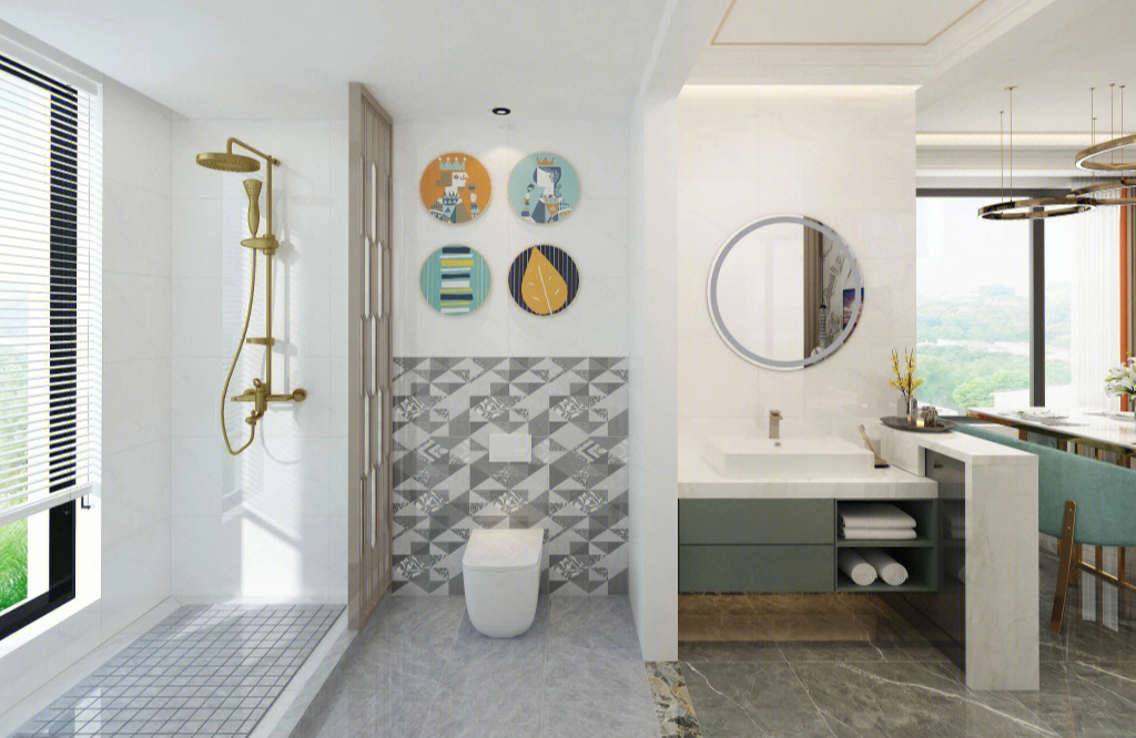 设计大咖李鹰眼中的开放式浴室，以开放形态定义新时代生活方式