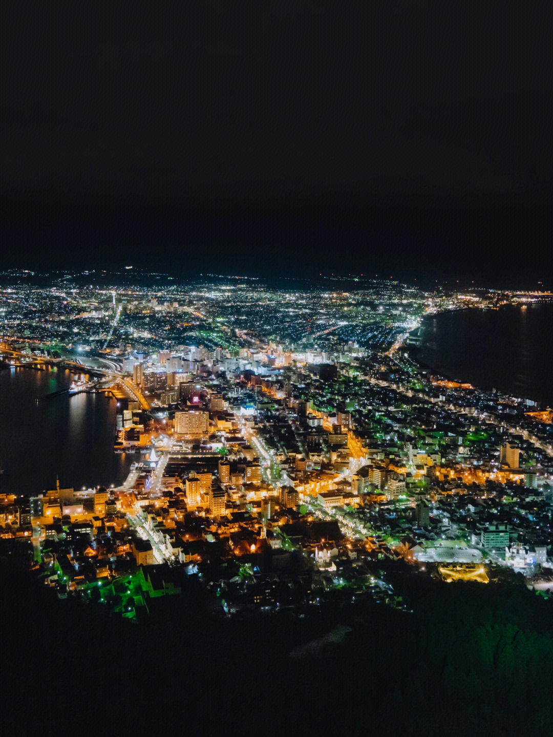 函馆山夜景为什么出名图片