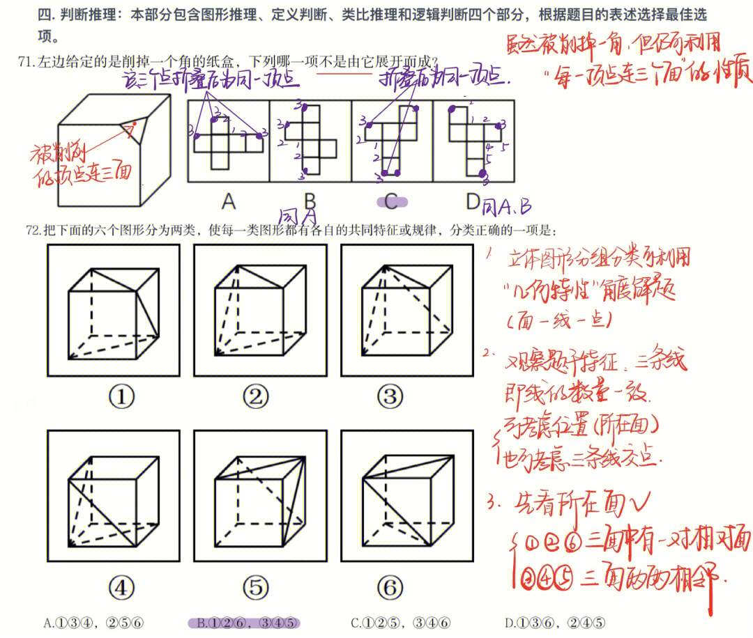 立体图形的推导过程图片