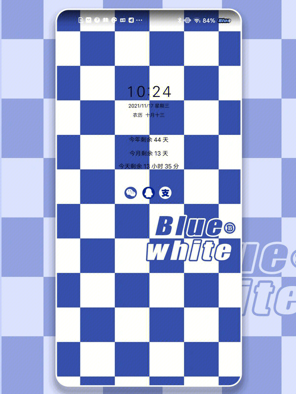 蓝色棋盘格背景图图片