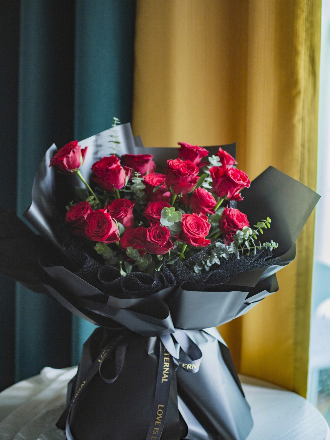 19朵玫瑰花束真实图片图片