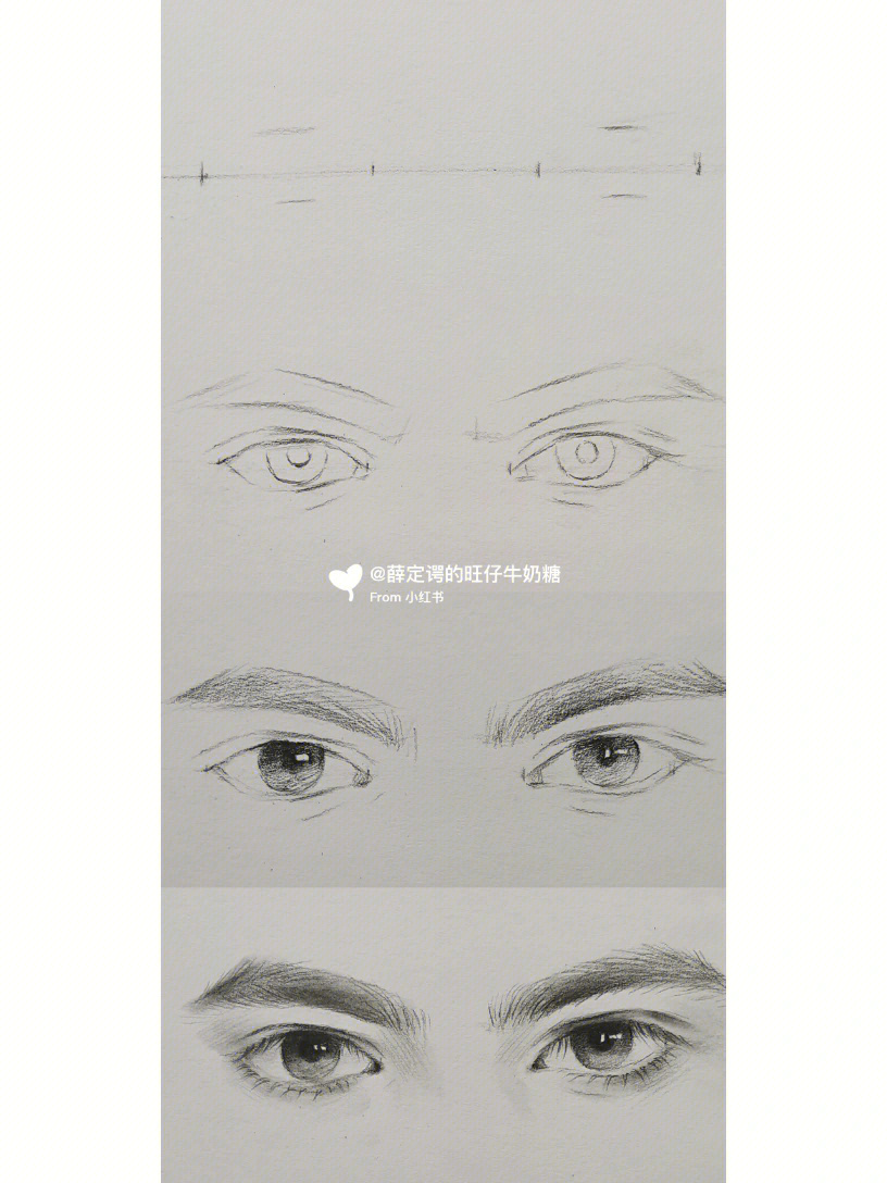男生画眼线教程图片