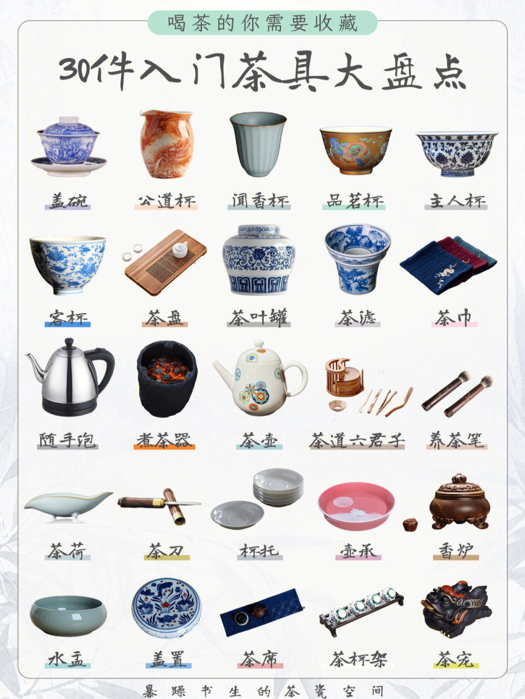 茶道器具名称及图片图片