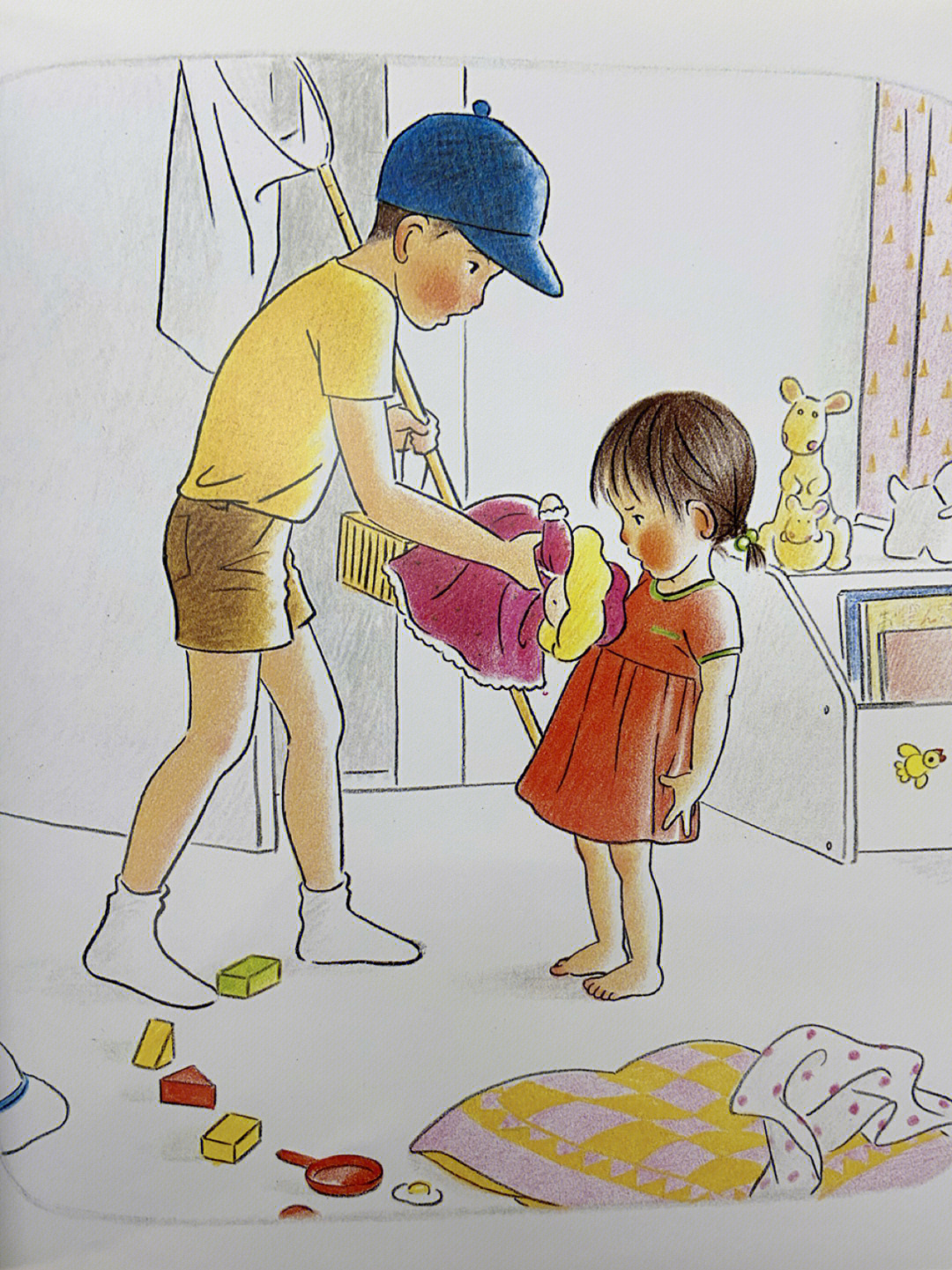 林明子画出孩子体态神情的绘本大师