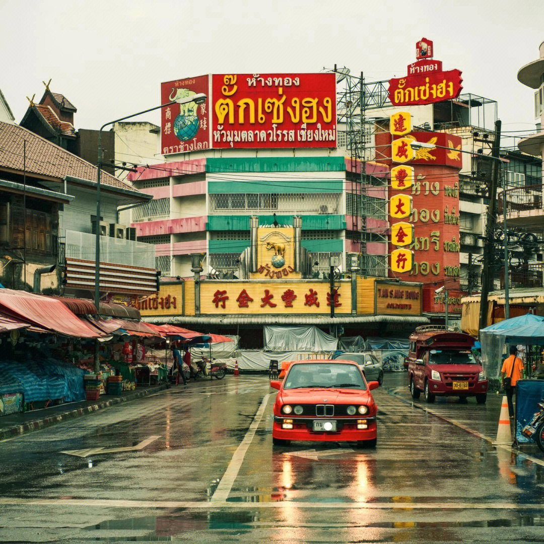泰国曼谷雨店铺图片