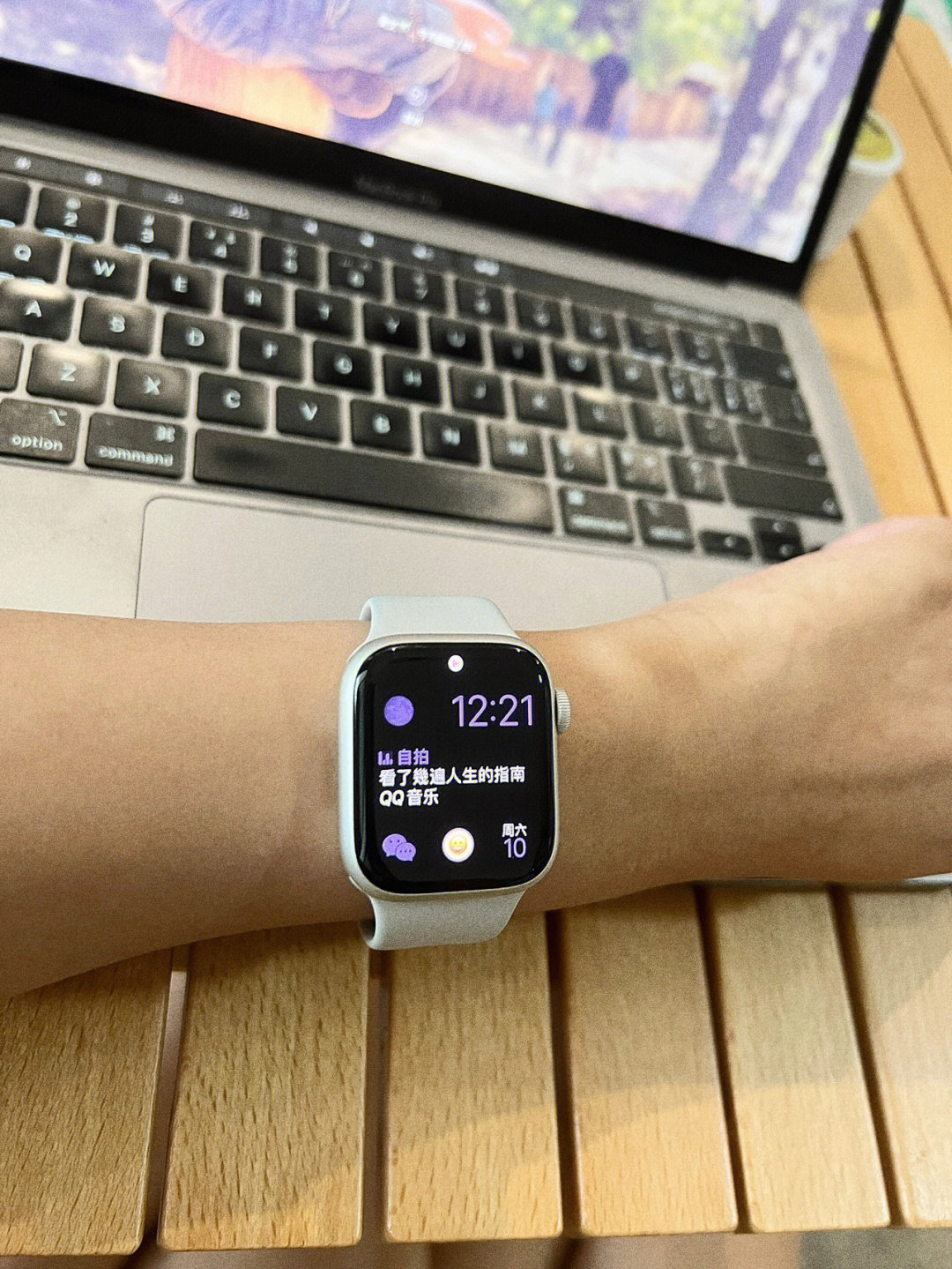 iphone14同款紫的iwatch表盘