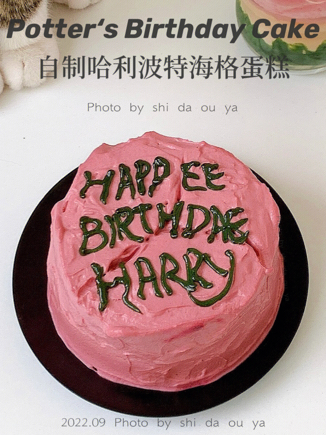 哈利波特蛋糕做法图片