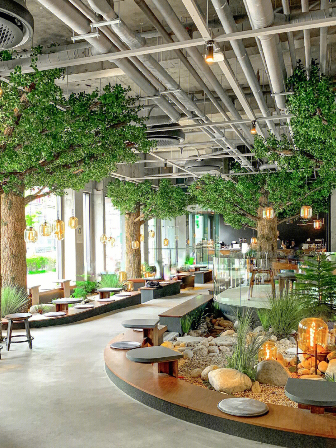 咖啡店设计绿野仙踪置身热带雨林的咖啡馆