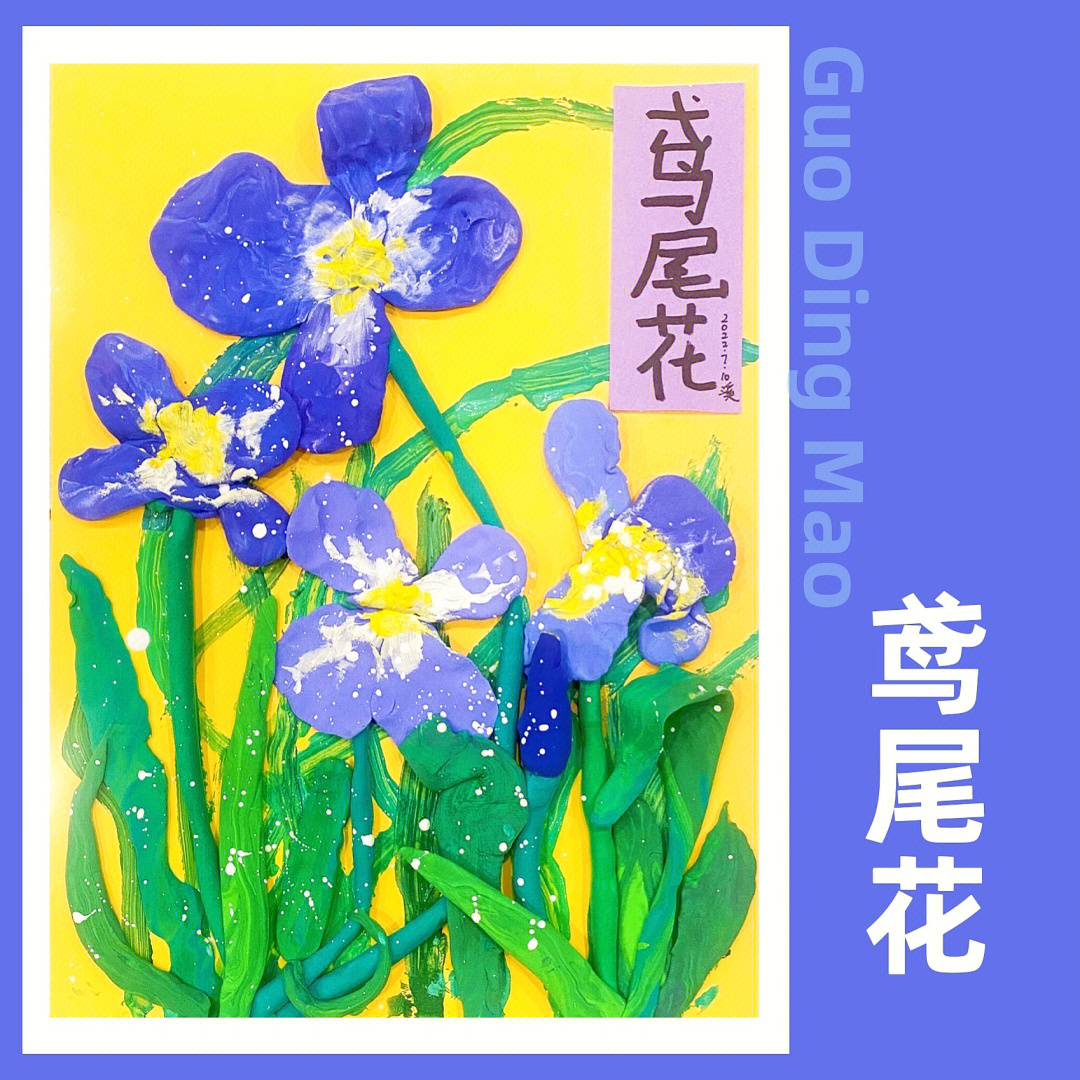 鸢尾花胎记图片