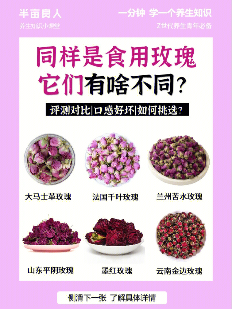 玫瑰花茶的品种与图片图片