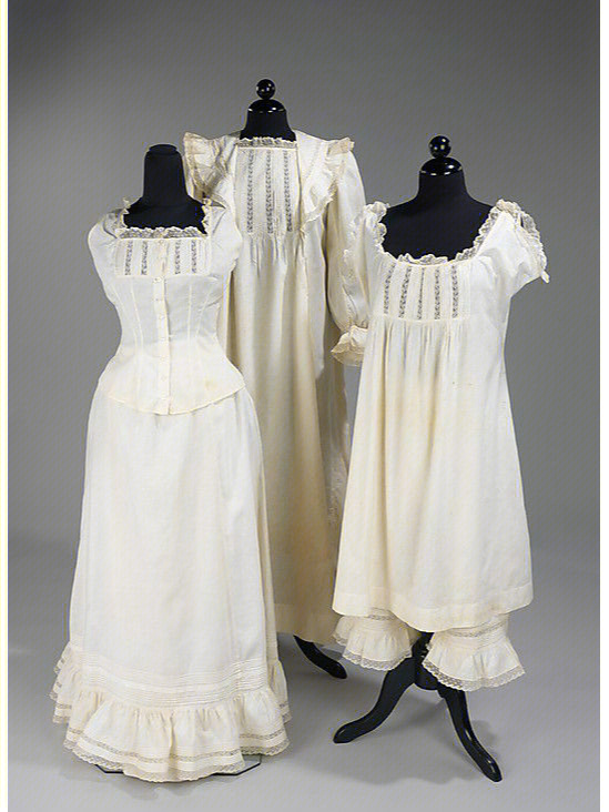 19世纪后期的睡衣