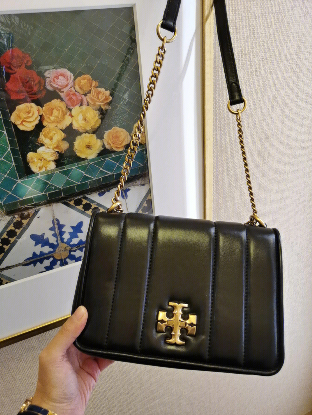 toryburchkira系列新款背包包包链条包