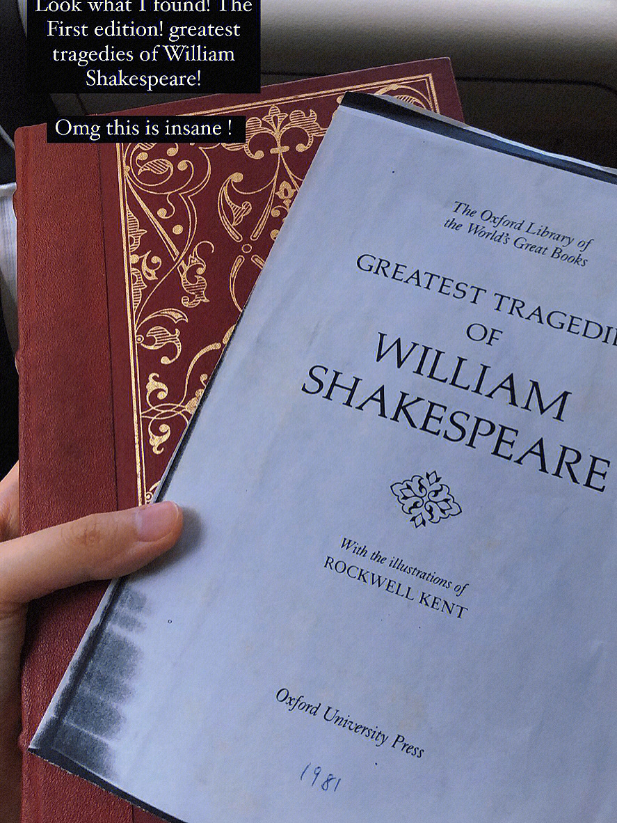 edition 的 greatest tragedies of william shakespeare !