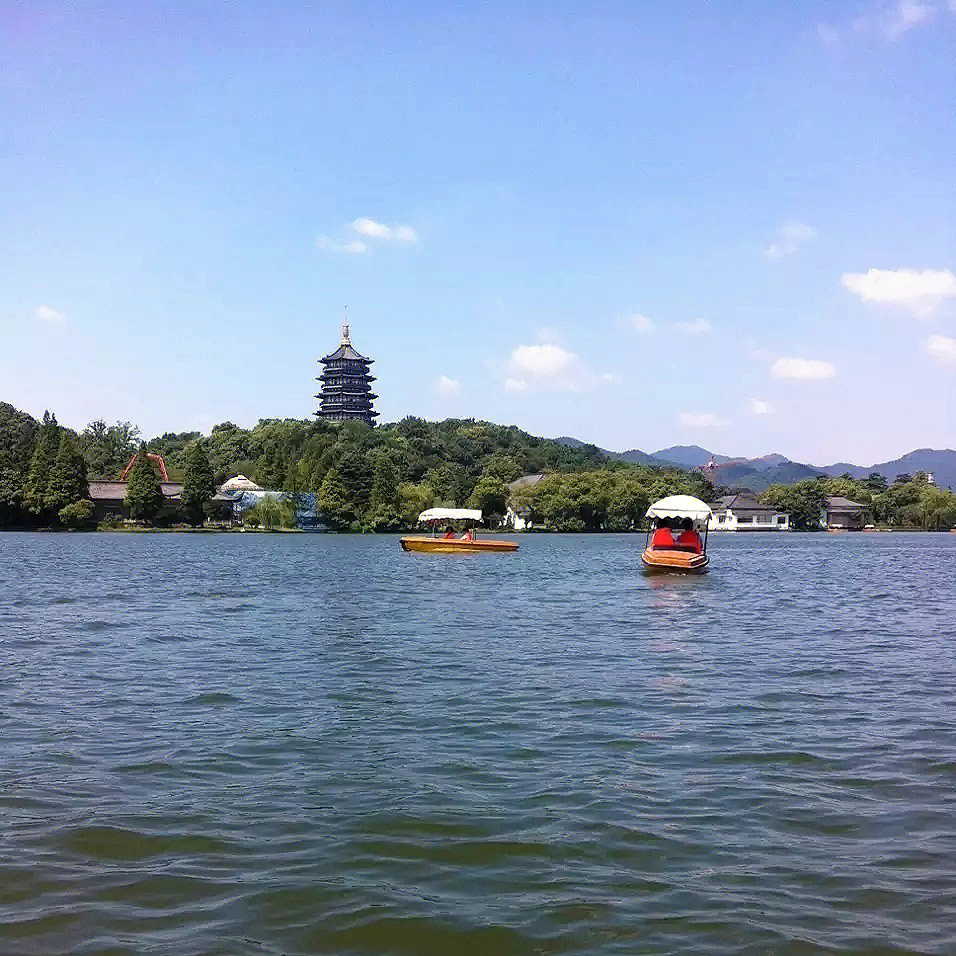 杭州西湖西湖美景hangzhou夏天