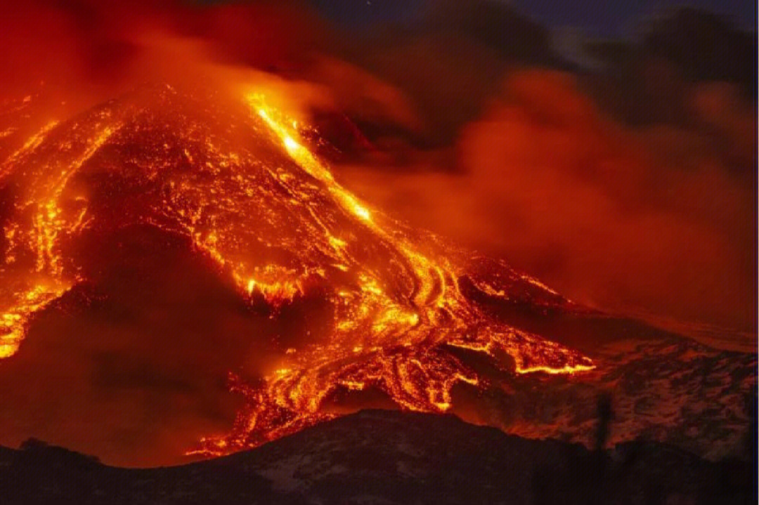 火山爆发