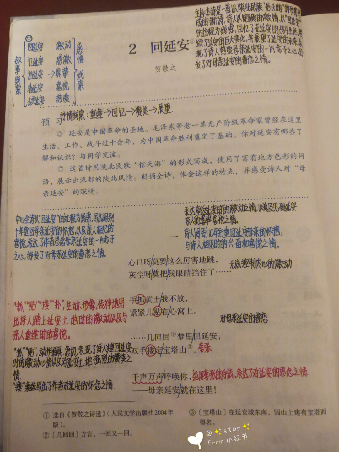 八下回延安笔记