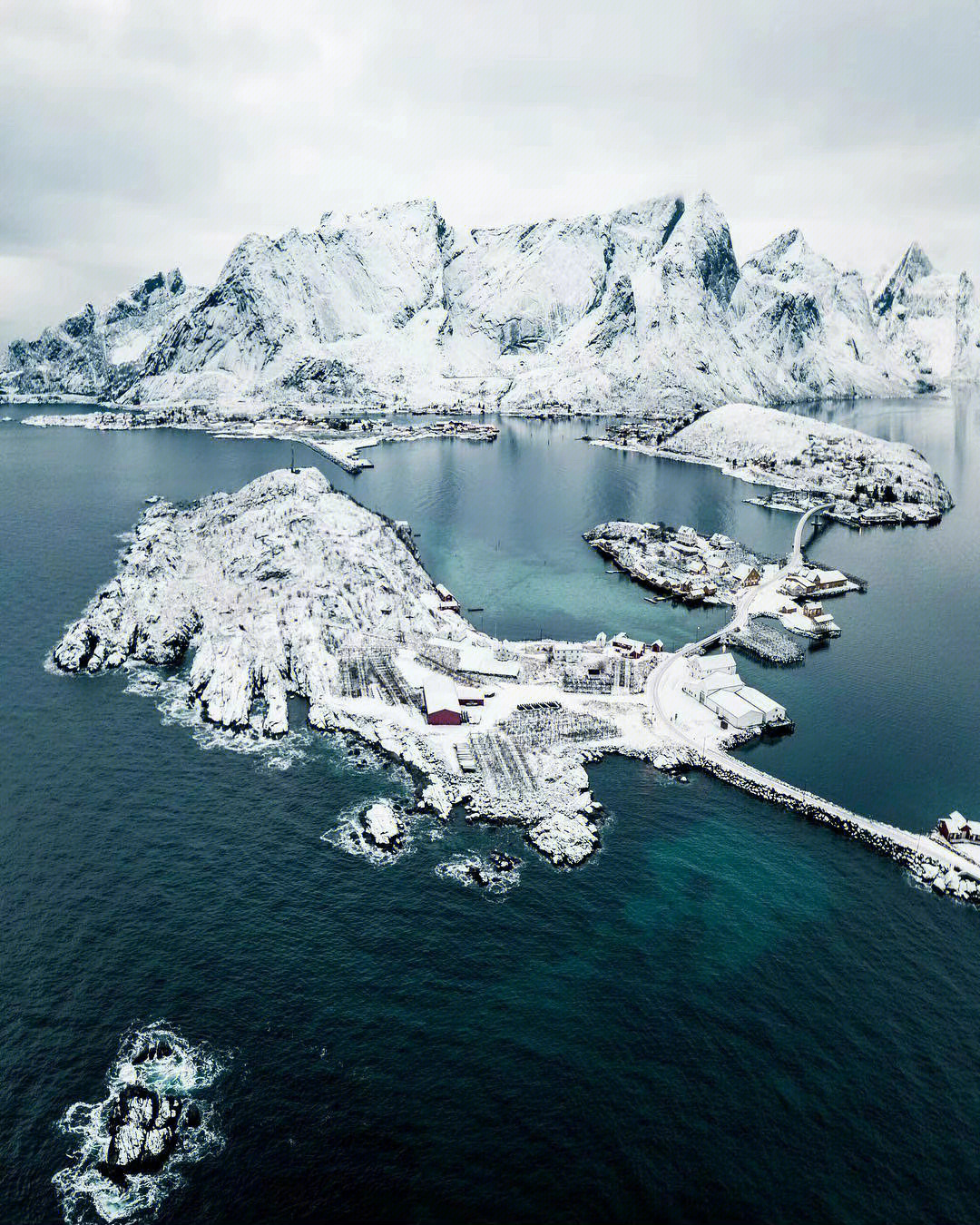 挪威冬天照片图片
