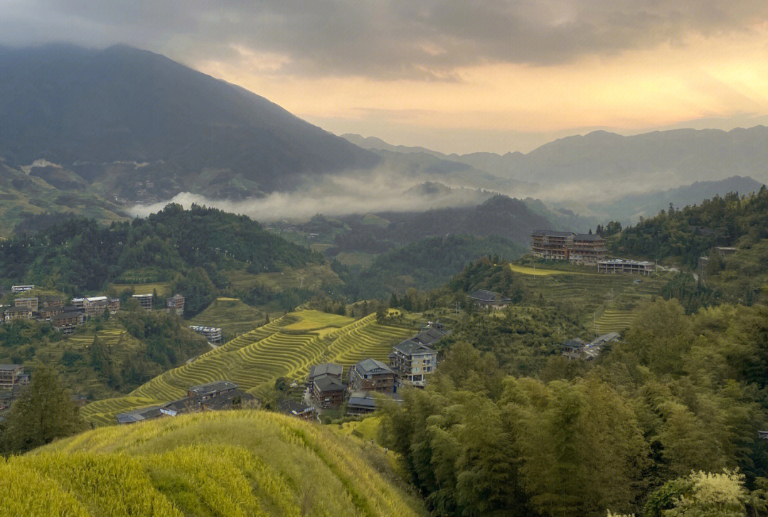 桂林龙胜梯田