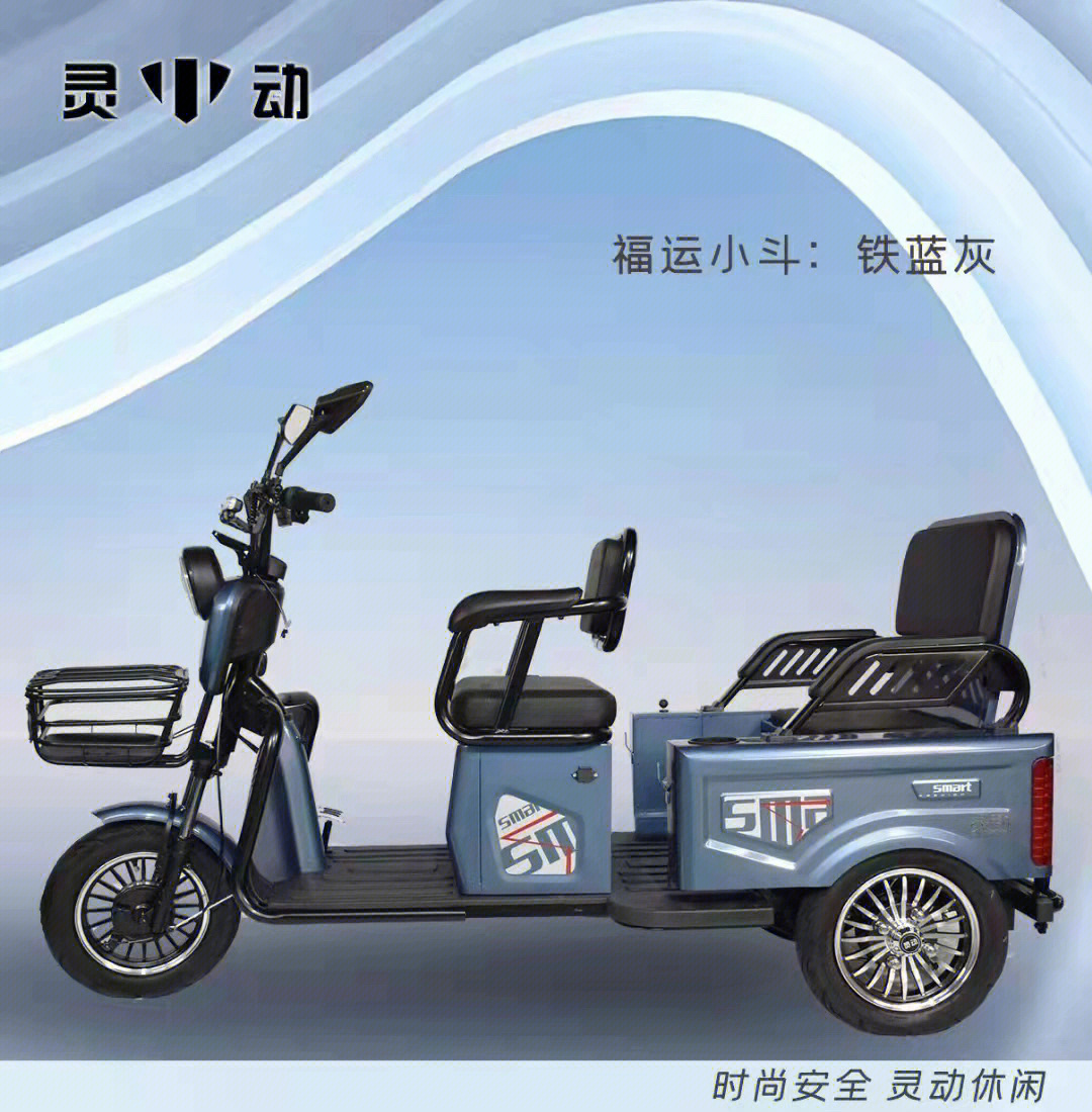 家用小型电动休闲三轮车