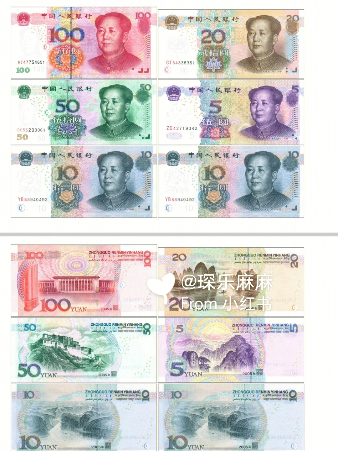 人民币图案详细解说图片