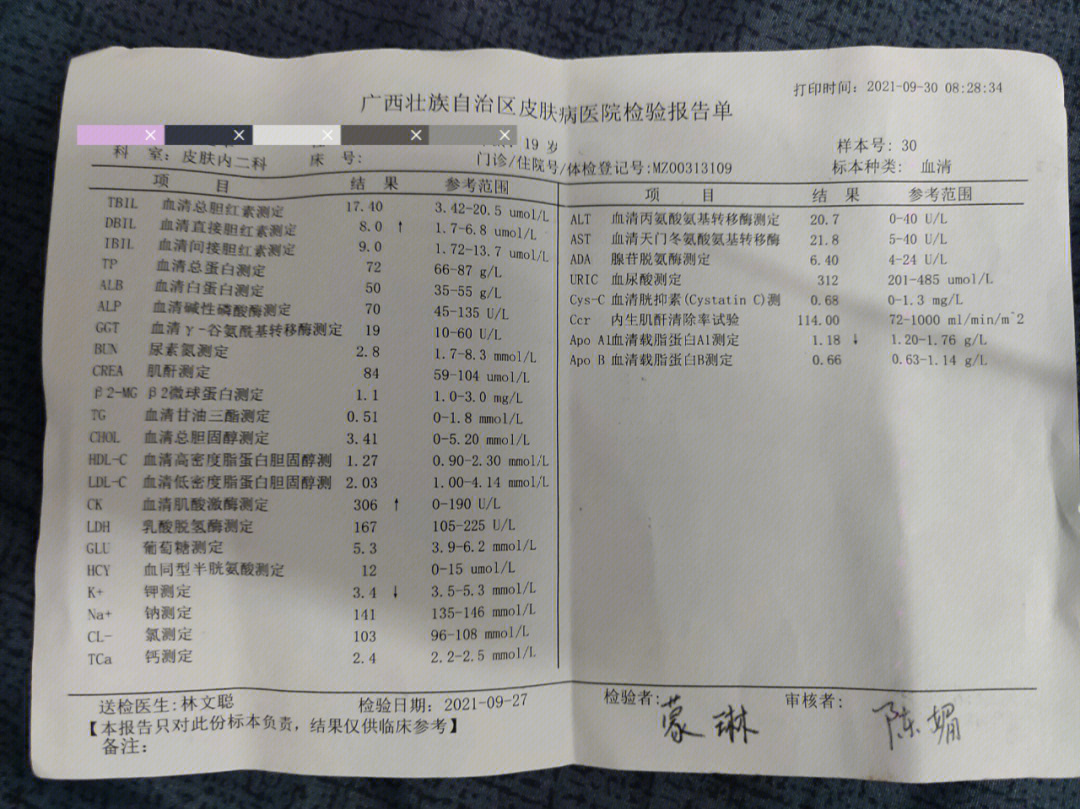 三次  377第六次9月30号  217挂号12开药一周205复方甘草酸苷胶囊异维