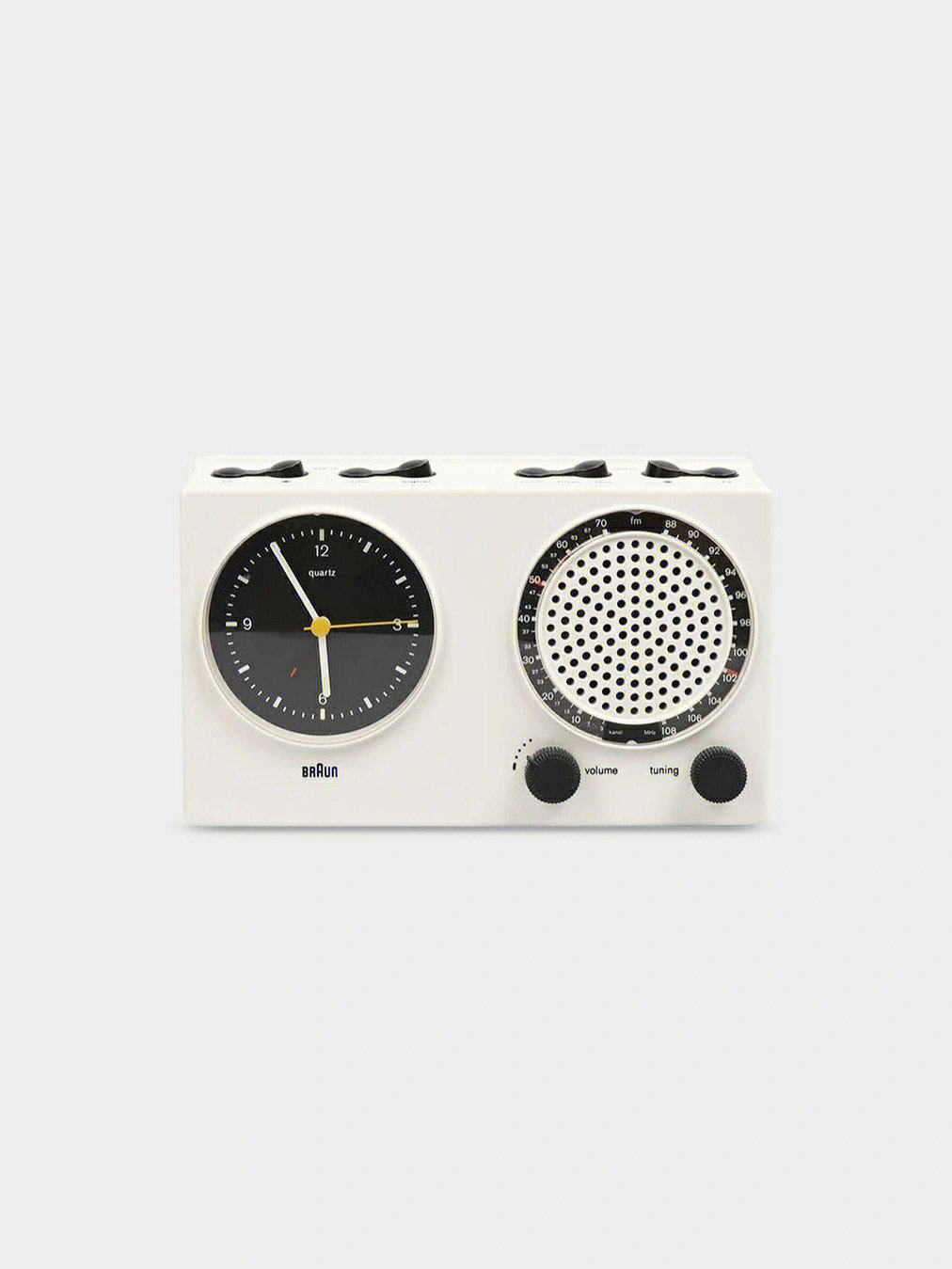 博朗风罕见设计经典收音机和集成闹钟