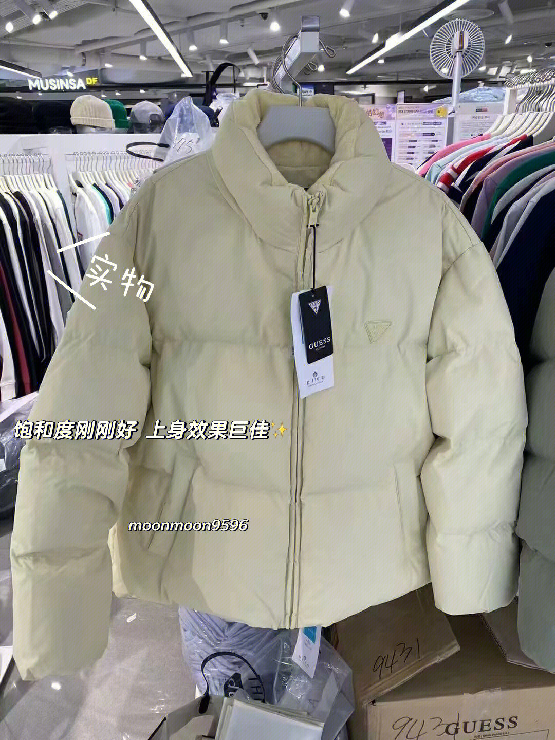 guess羽绒服价格及图片图片