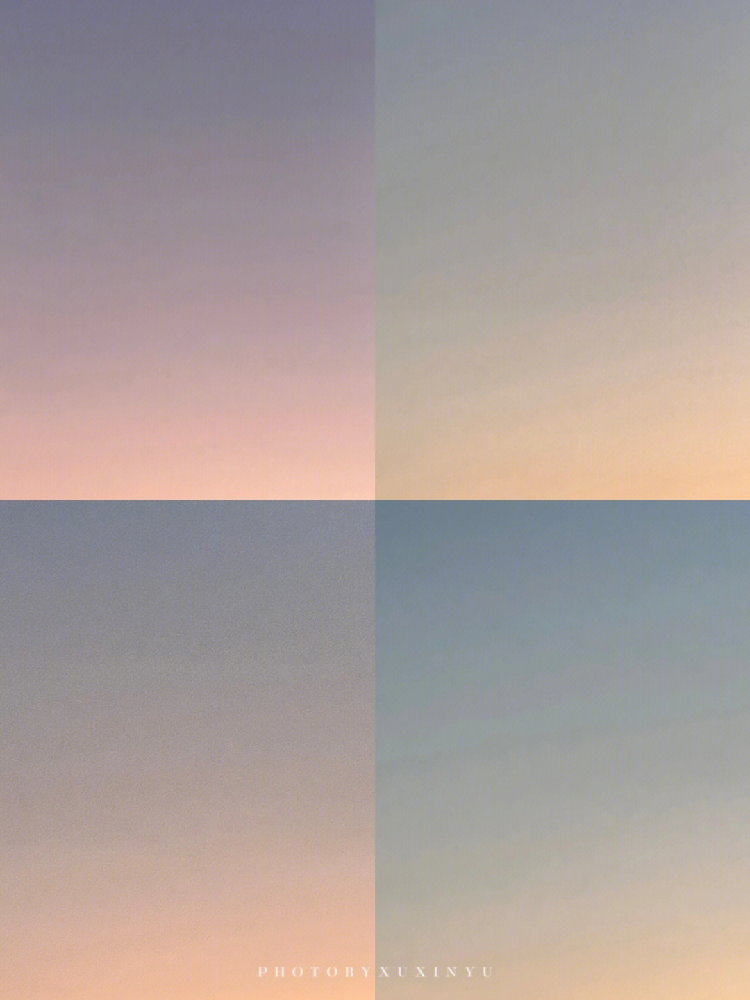 浅空天胧色块图片