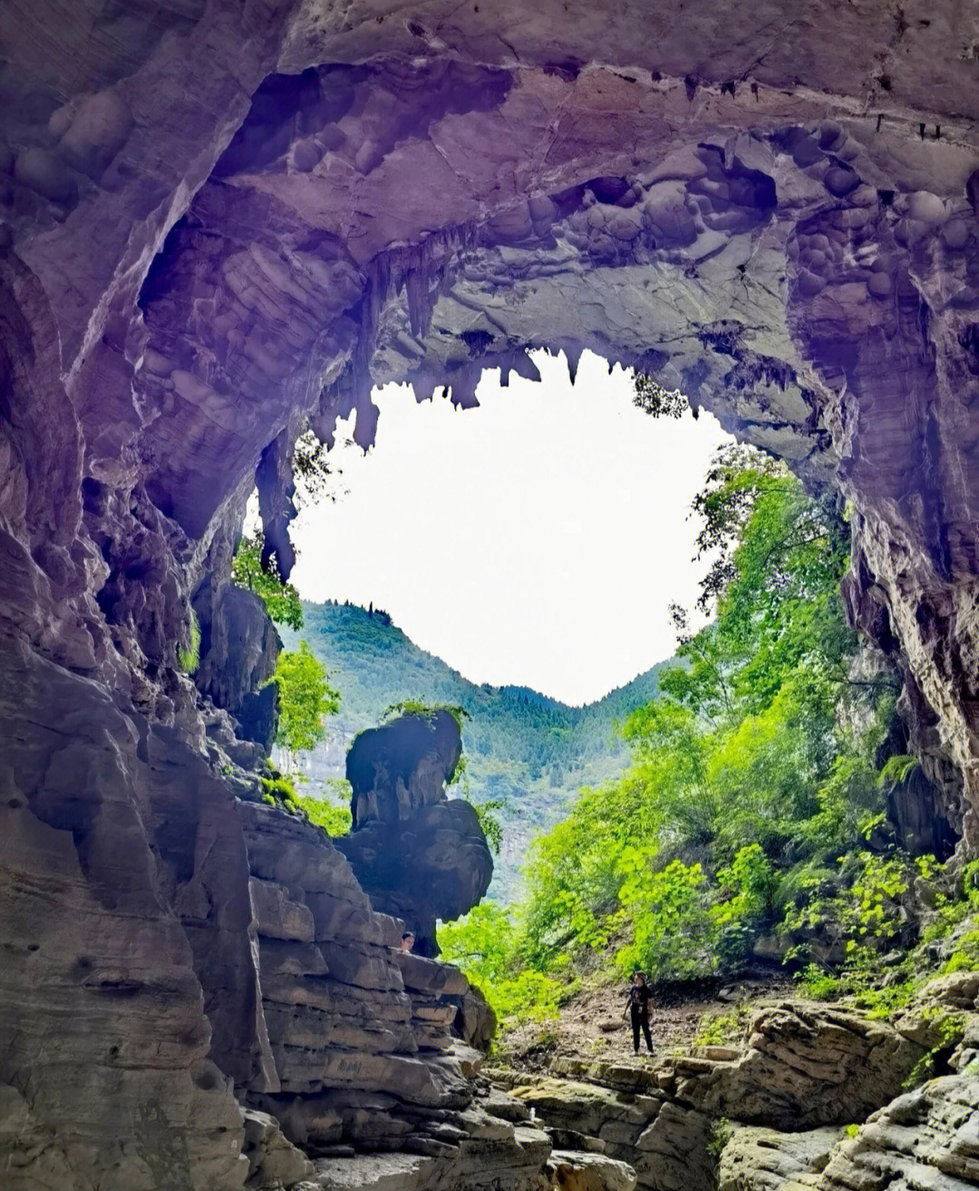 涪陵小溪巴王洞图片