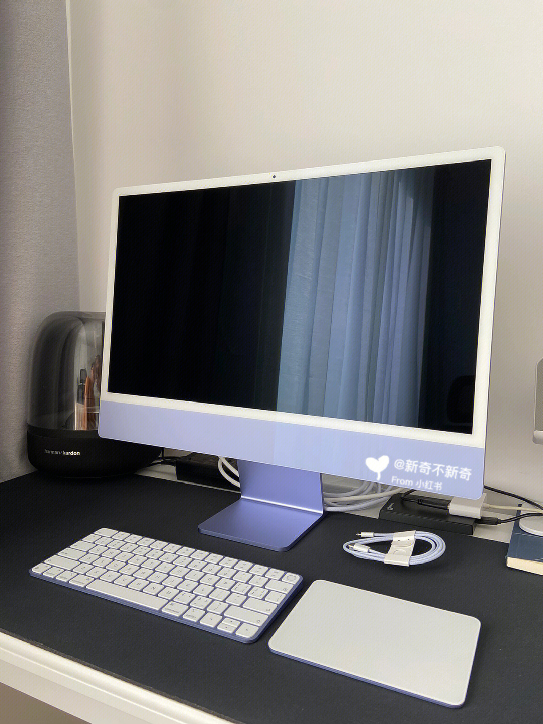 imac 24寸 最爱90紫色