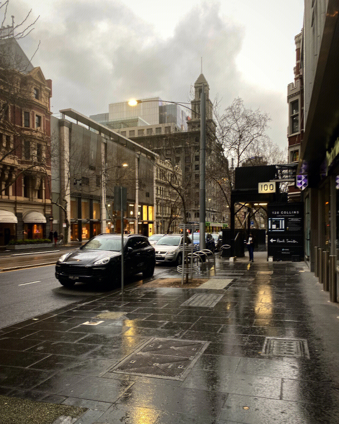 英国下雨的街头图片图片