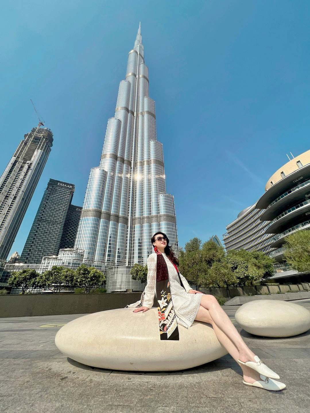 世界第一高楼在迪拜