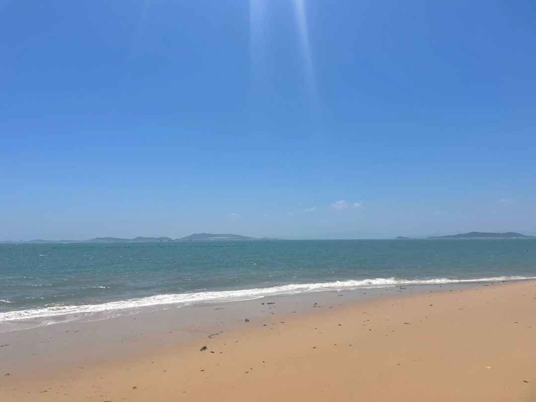 莆田平海黄金沙滩图片