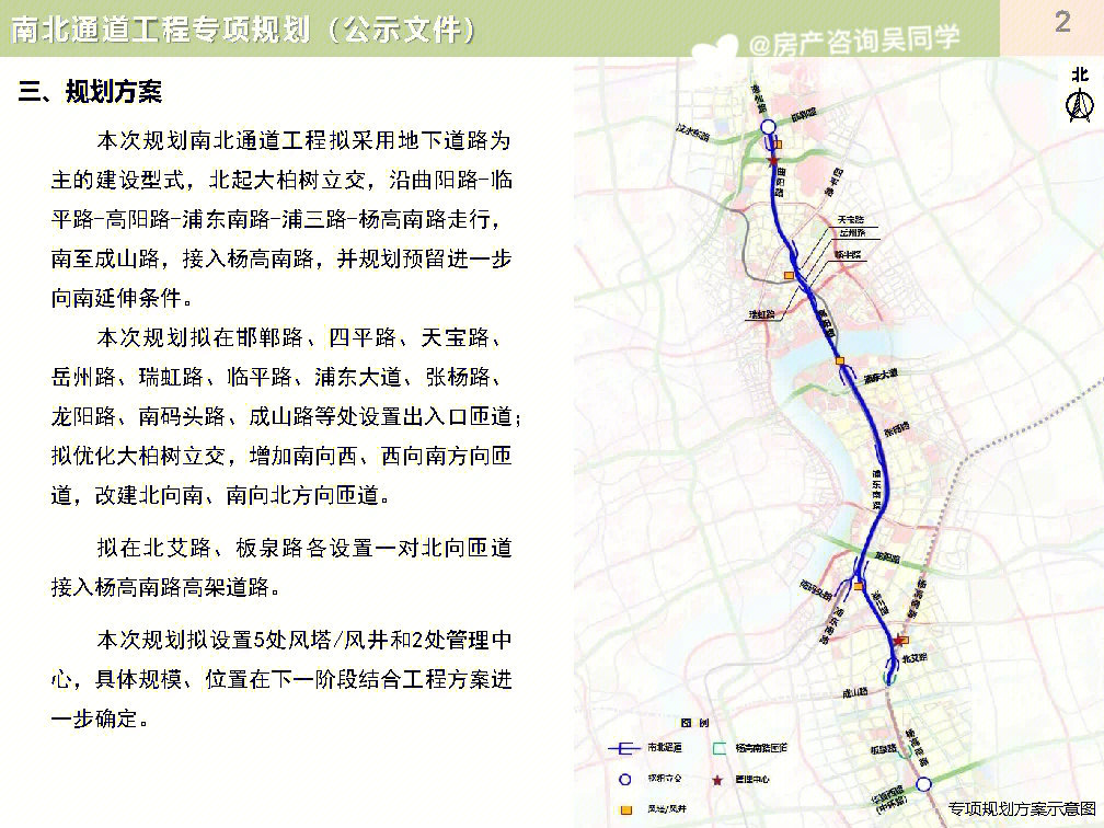 重磅上海南北通道工程专项规划正式公示