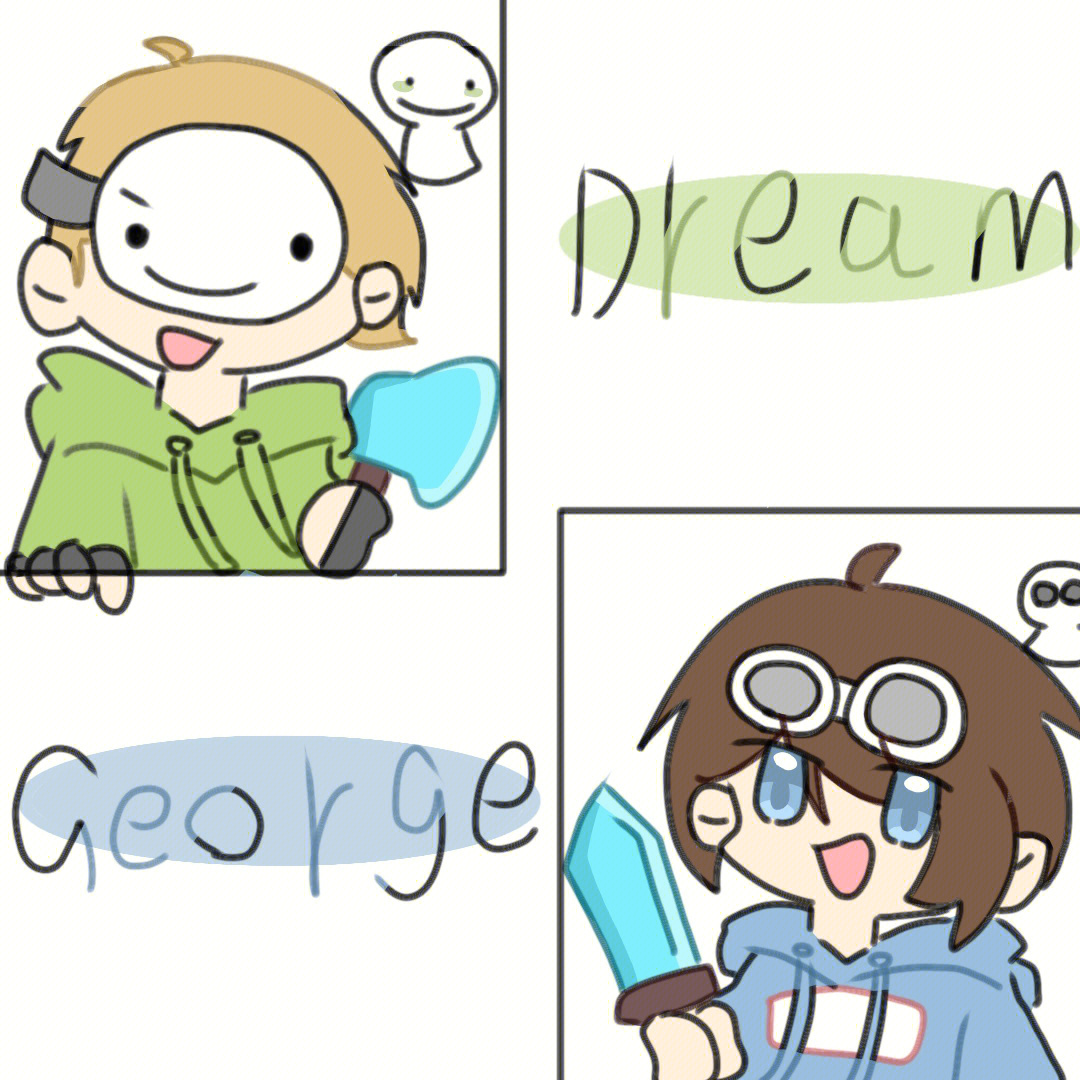 dream和george开车图图片