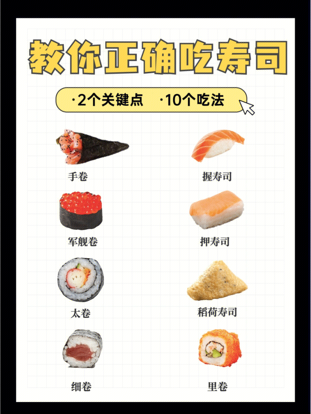 寿司制作流程图图片