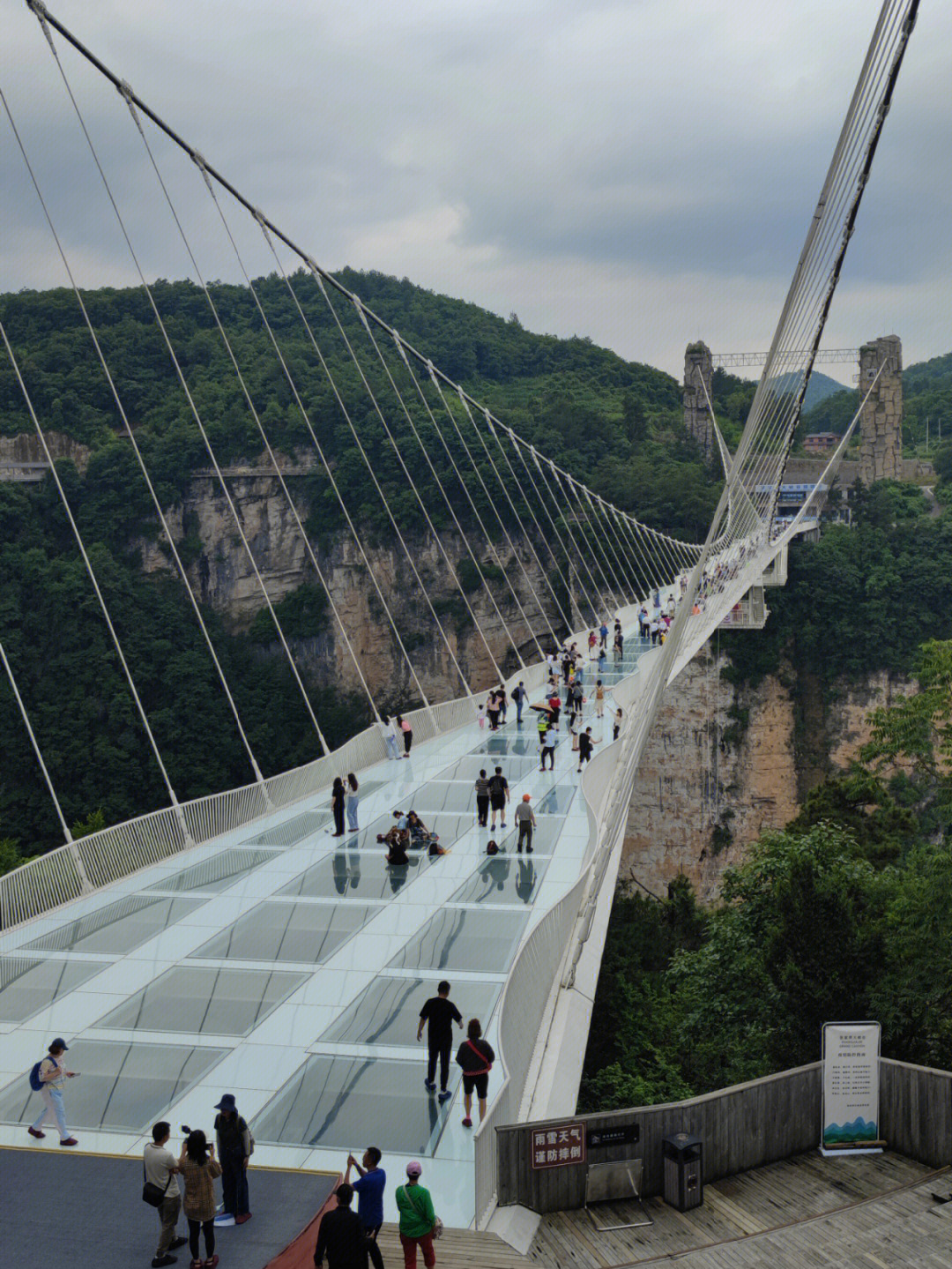 总要走一次世界最高,最长的玻璃桥