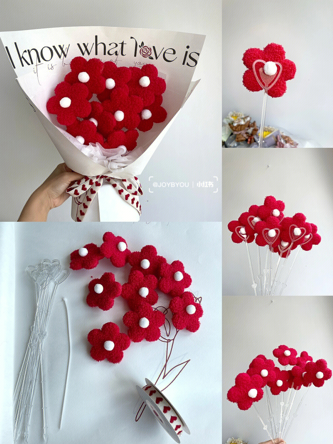 小红花的制作方法简单图片