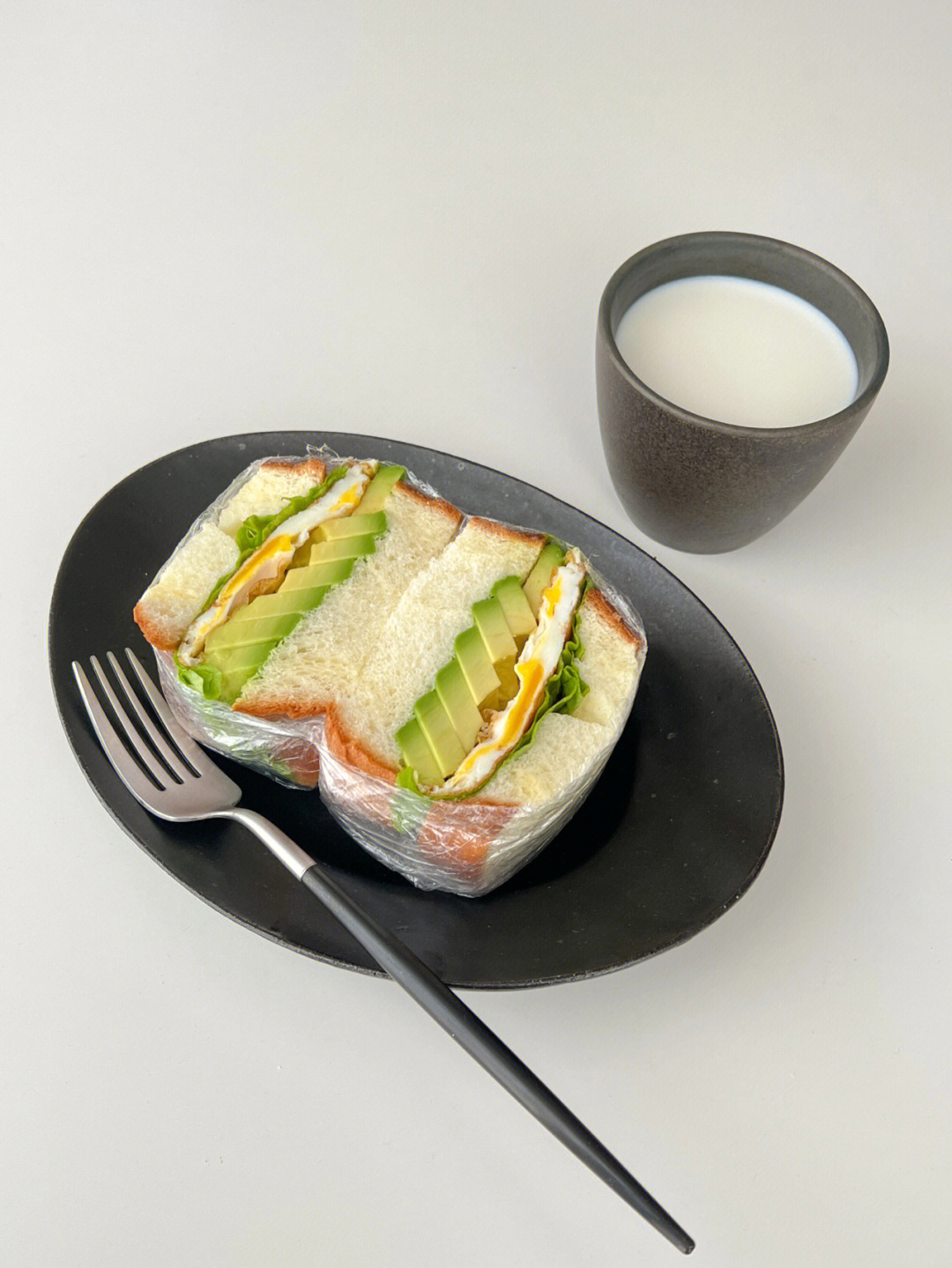 三明治早餐图片实拍图片