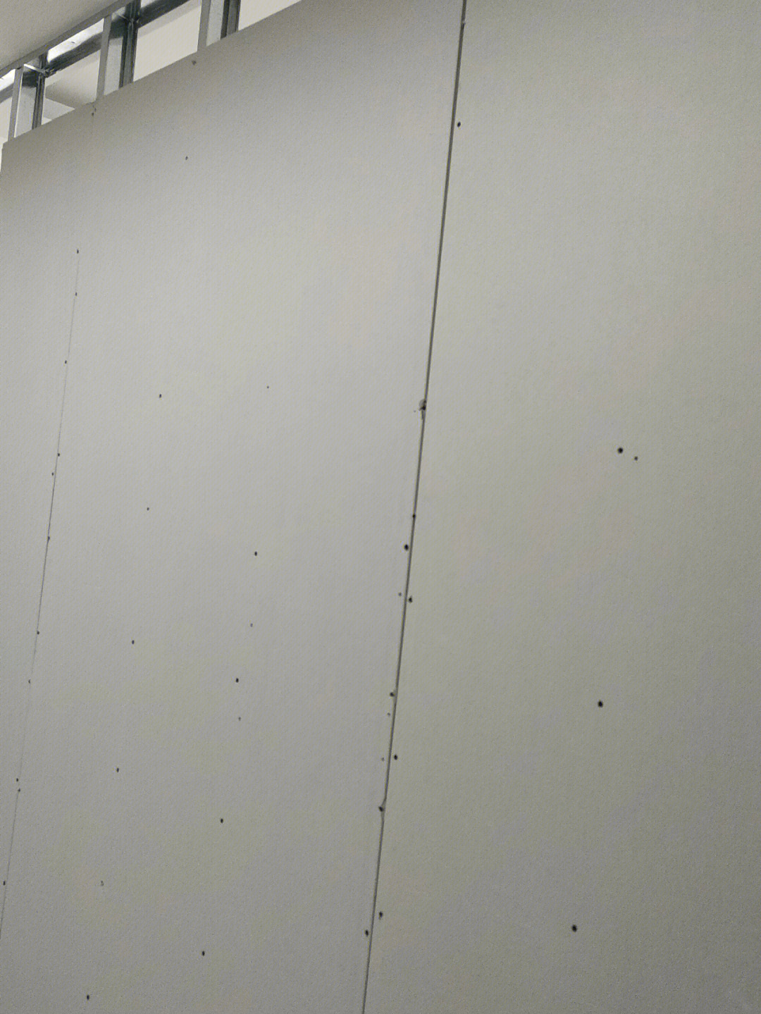 石膏板隔墙错缝图片