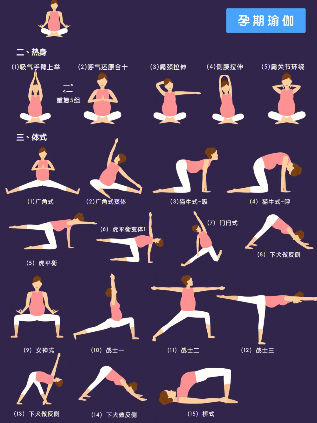 瑜伽排课12孕期瑜伽